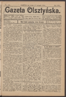Gazeta Olsztyńska, 1901, nr 101