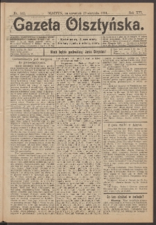 Gazeta Olsztyńska, 1901, nr 102