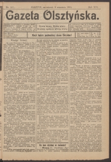 Gazeta Olsztyńska, 1901, nr 107