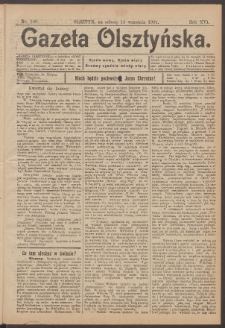 Gazeta Olsztyńska, 1901, nr 109