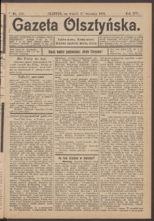 Gazeta Olsztyńska, 1901, nr 110