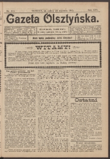 Gazeta Olsztyńska, 1901, nr 115