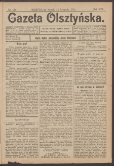 Gazeta Olsztyńska, 1901, nr 134