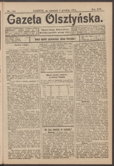 Gazeta Olsztyńska, 1901, nr 144