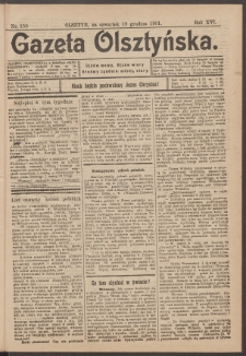 Gazeta Olsztyńska, 1901, nr 150