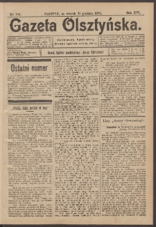 Gazeta Olsztyńska, 1901, nr 154