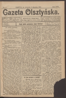 Gazeta Olsztyńska, 1902, nr 4