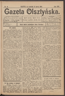 Gazeta Olsztyńska, 1902, nr 31