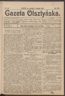 Gazeta Olsztyńska. 1902, nr 39