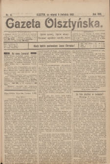 Gazeta Olsztyńska. 1902, nr 41