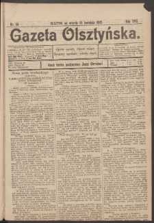 Gazeta Olsztyńska. 1902, nr 50