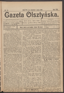 Gazeta Olsztyńska. 1902, nr 54