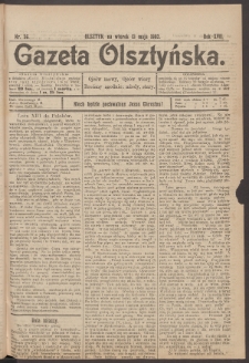 Gazeta Olsztyńska. 1902, nr 56