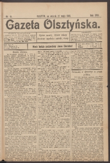 Gazeta Olsztyńska. 1902, nr 61