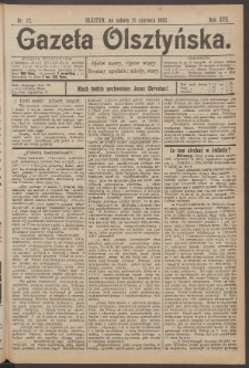 Gazeta Olsztyńska, 1902, nr 72