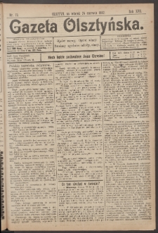 Gazeta Olsztyńska, 1902, nr 73