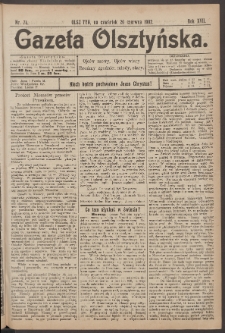 Gazeta Olsztyńska, 1902, nr 74