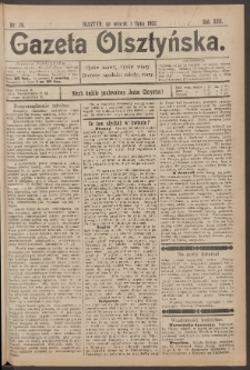 Gazeta Olsztyńska, 1902, nr 76