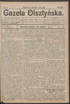 Gazeta Olsztyńska, 1902, nr 77