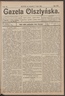 Gazeta Olsztyńska. 1902, nr 83