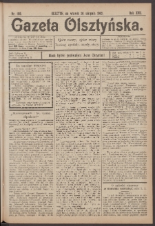 Gazeta Olsztyńska, 1902, nr 100