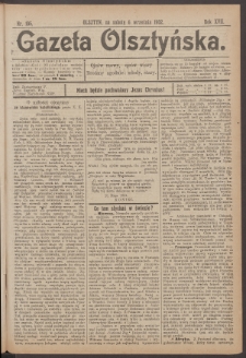 Gazeta Olsztyńska, 1902, nr 105