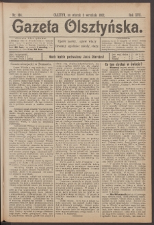 Gazeta Olsztyńska, 1902, nr 106