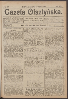 Gazeta Olsztyńska, 1902, nr 107