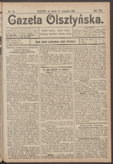 Gazeta Olsztyńska, 1902, nr 114
