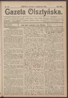 Gazeta Olsztyńska, 1902, nr 119