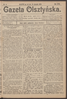 Gazeta Olsztyńska, 1903, nr 9
