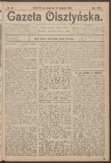 Gazeta Olsztyńska, 1903, nr 10