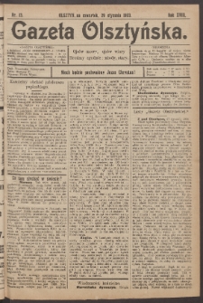Gazeta Olsztyńska, 1903, nr 13
