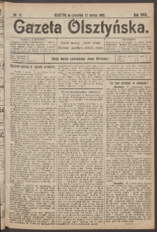 Gazeta Olsztyńska, 1903, nr 31