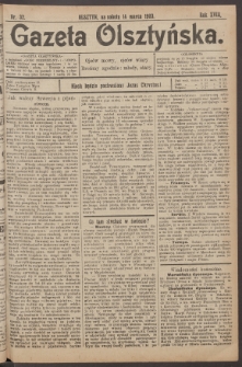 Gazeta Olsztyńska, 1903, nr 32