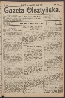 Gazeta Olsztyńska, 1903, nr 34