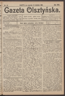 Gazeta Olsztyńska, 1903, nr 48