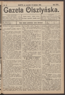 Gazeta Olsztyńska, 1903, nr 51