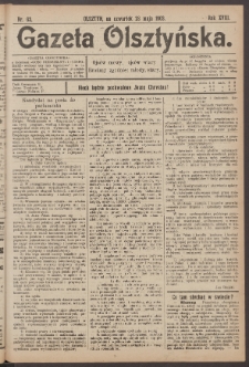 Gazeta Olsztyńska, 1903, nr 63