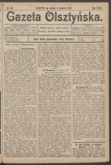 Gazeta Olsztyńska, 1903, nr 66