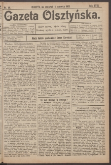 Gazeta Olsztyńska, 1903, nr 68