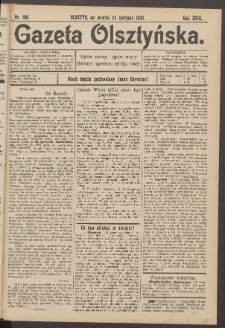 Gazeta Olsztyńska, 1903, nr 100