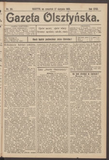 Gazeta Olsztyńska, 1903, nr 101