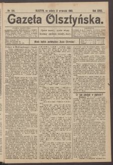 Gazeta Olsztyńska, 1903, nr 108