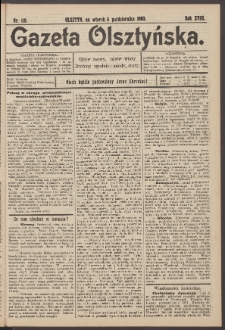 Gazeta Olsztyńska, 1903, nr 118