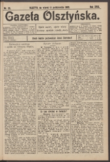 Gazeta Olsztyńska, 1903, nr 121