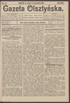 Gazeta Olsztyńska, 1903, nr 124