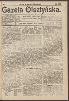 Gazeta Olsztyńska, 1903, nr 135