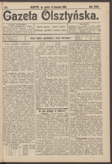 Gazeta Olsztyńska, 1903, nr 135