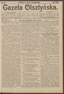 Gazeta Olsztyńska, 1903, nr 136